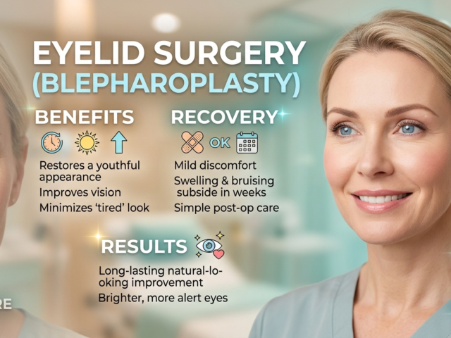 What Is Eyelid Surgery (Blepharoplasty)? Benefits, Recovery & Results